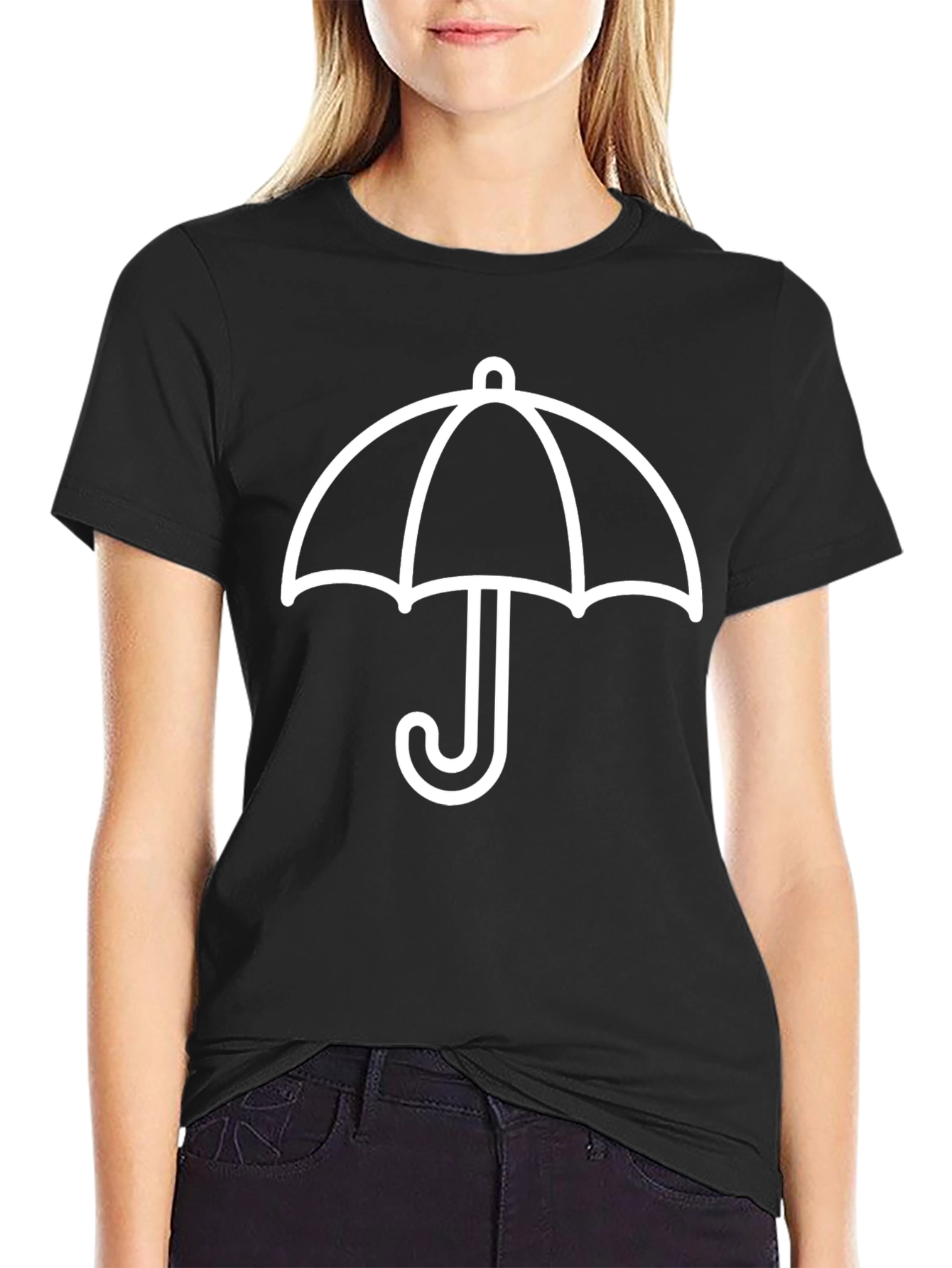 Umbrella Graphic Tee - Classic Black T-Shirt