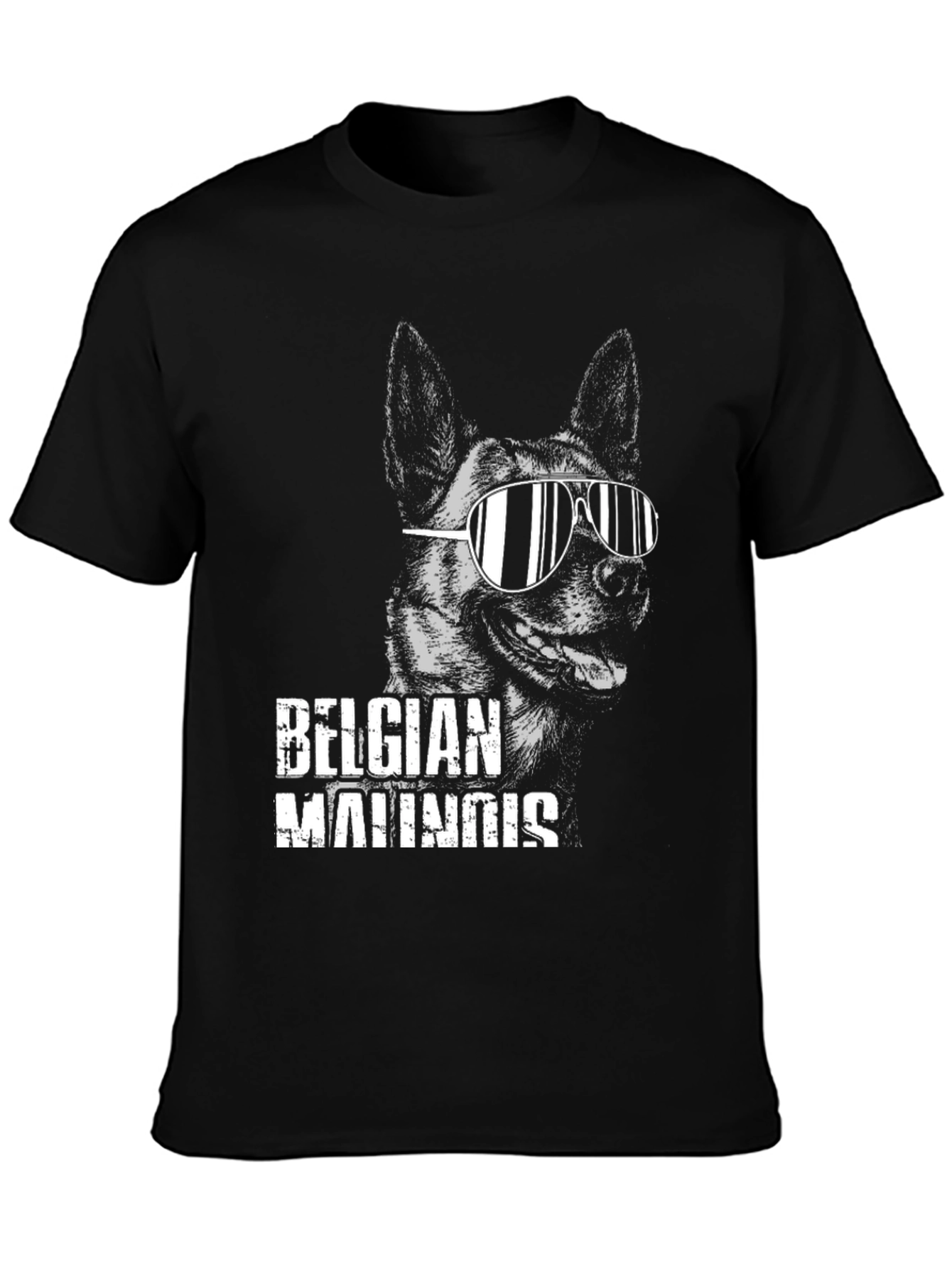 Cool Belgian Malinois Dog T-Shirt