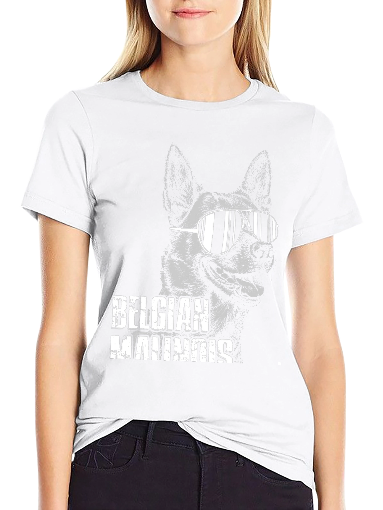 Cool Belgian Malinois Dog T-Shirt