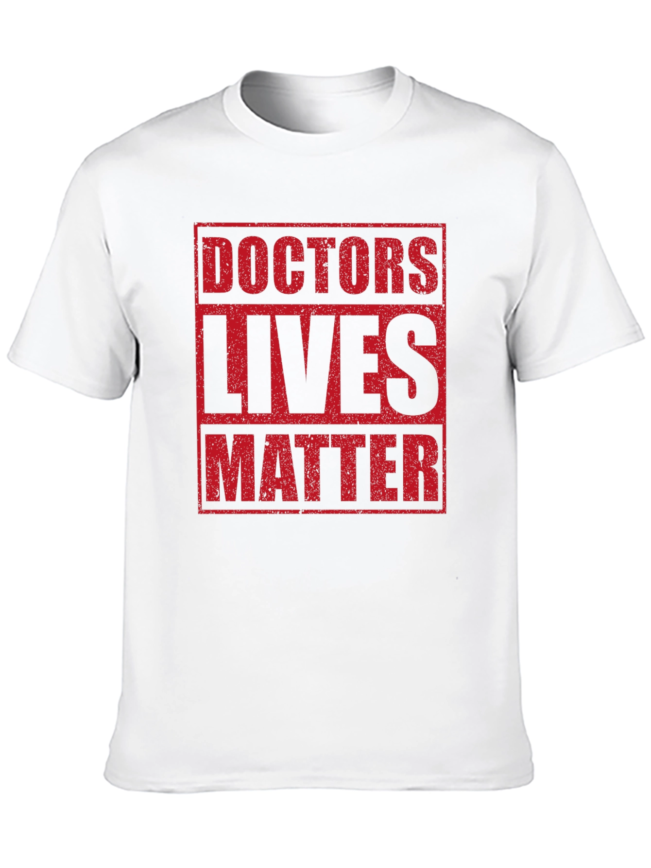 Doctors Lives Matter Graphic Tee - Black