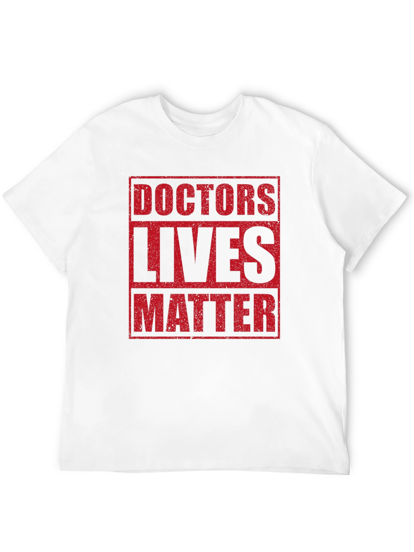 Doctors Lives Matter Graphic Tee - Black