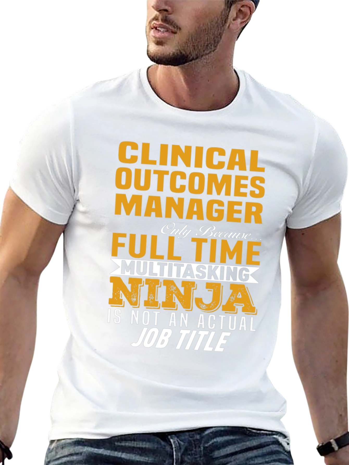 Clinical Outcomes Manager Multitasking Ninja T-Shirt