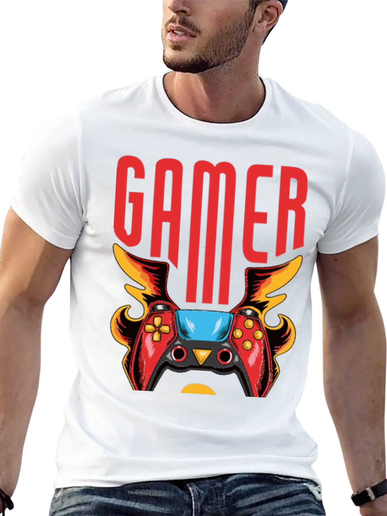 Gamer T-Shirt - Gaming Controller Design
