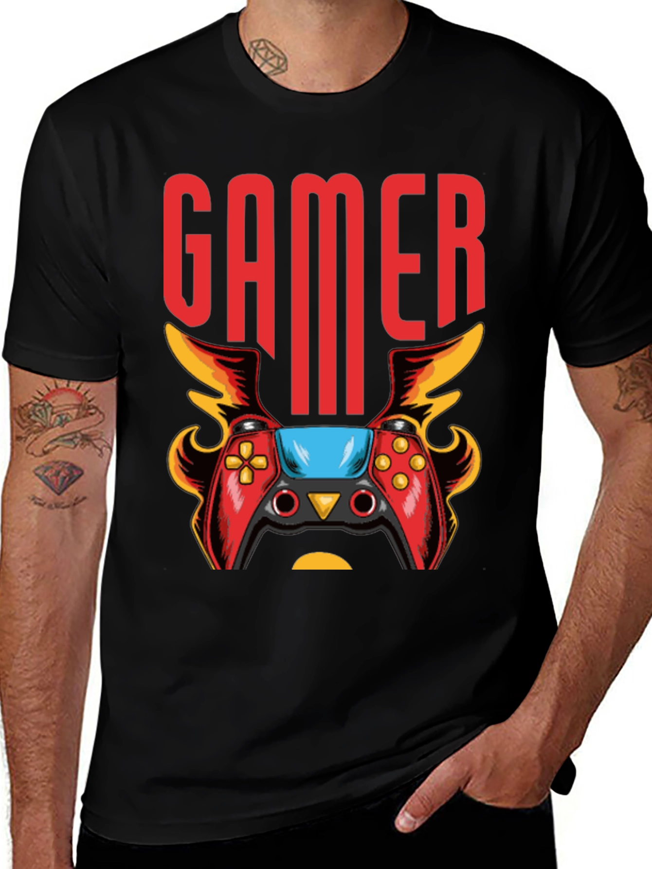 Gamer T-Shirt - Gaming Controller Design