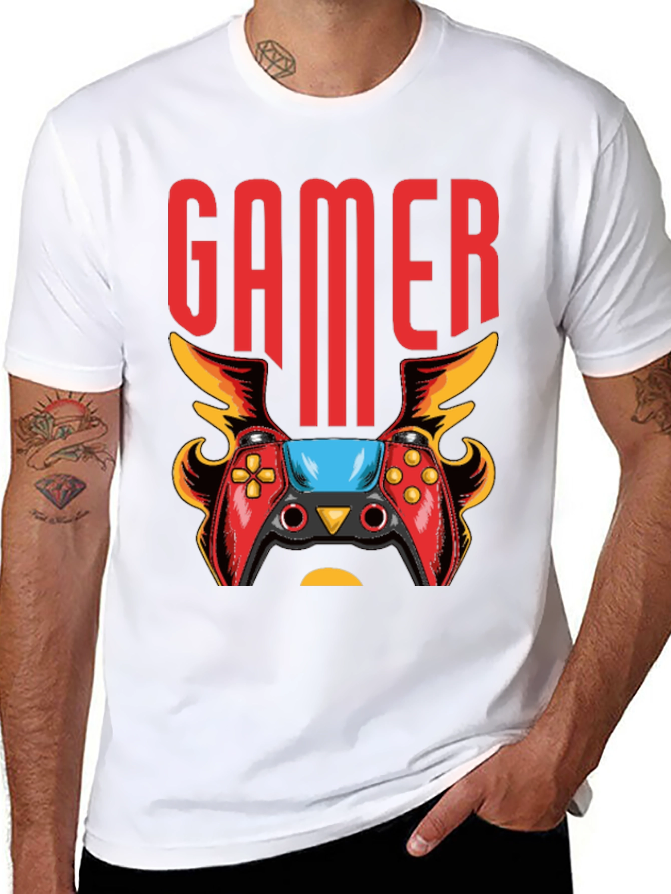 Gamer T-Shirt - Gaming Controller Design