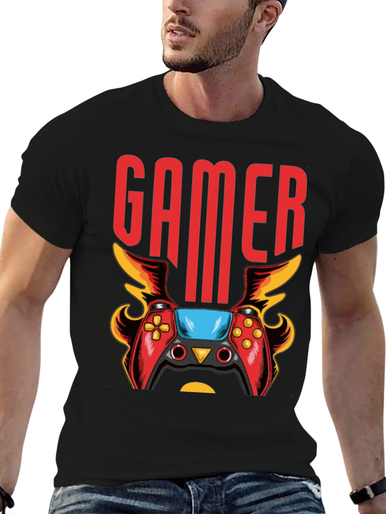Gamer T-Shirt - Gaming Controller Design