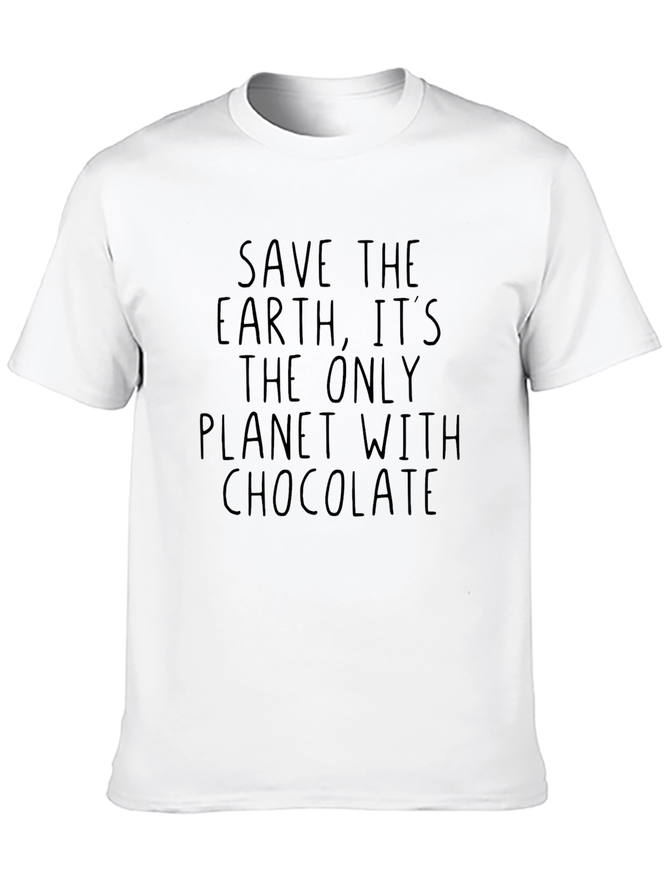Save Earth Chocolate T-Shirt