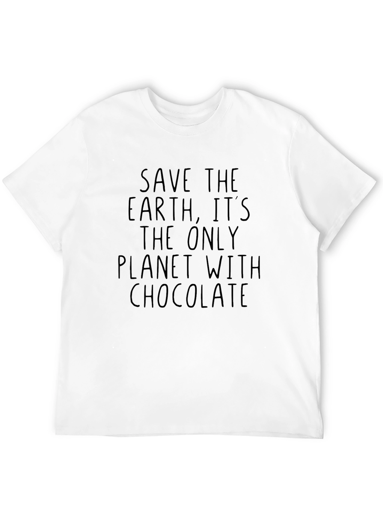 Save Earth Chocolate T-Shirt