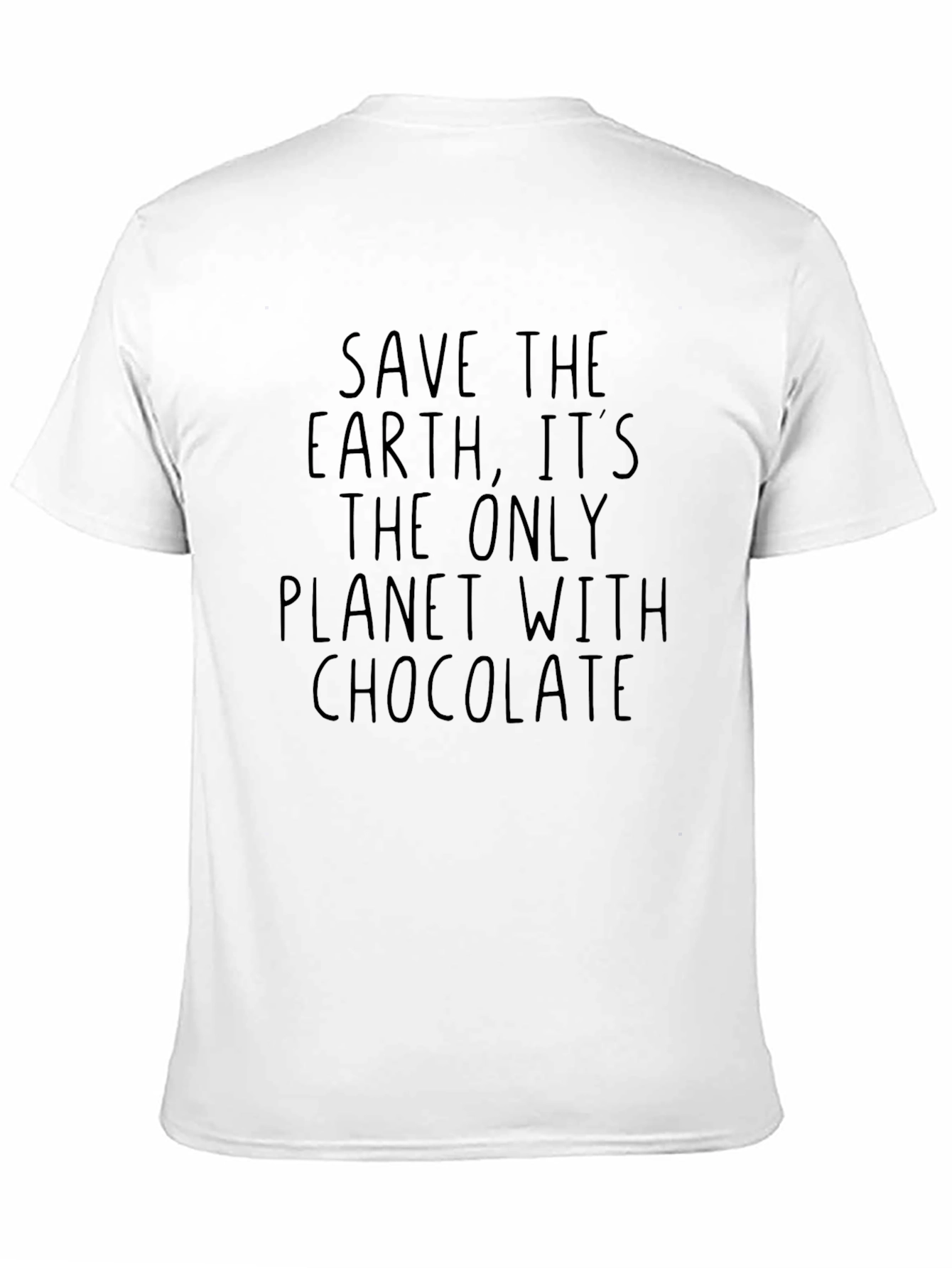 Save Earth Chocolate T-Shirt