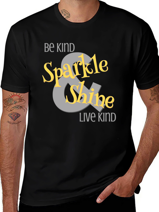 Be Kind Sparkle & Shine Graphic Tee