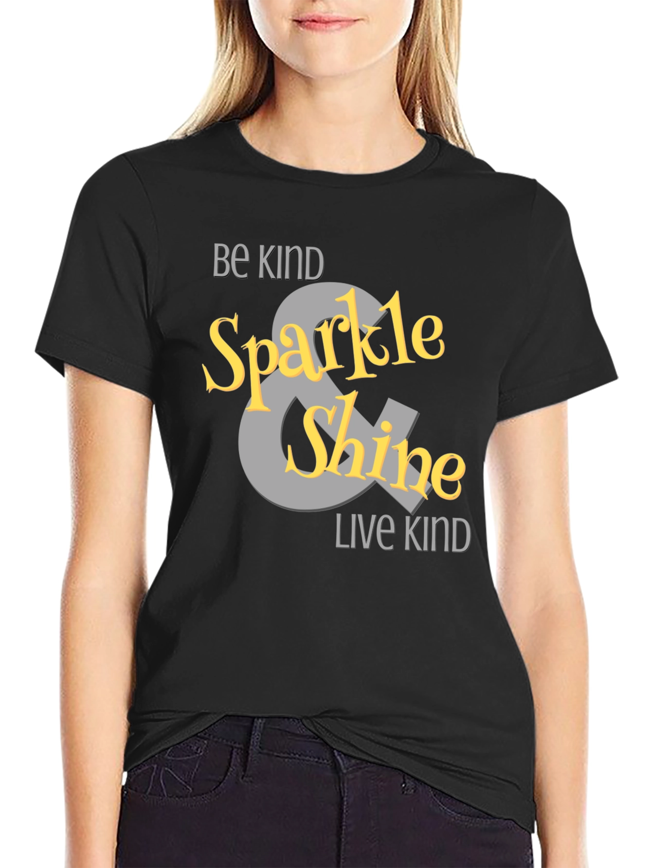 Be Kind Sparkle & Shine Graphic Tee