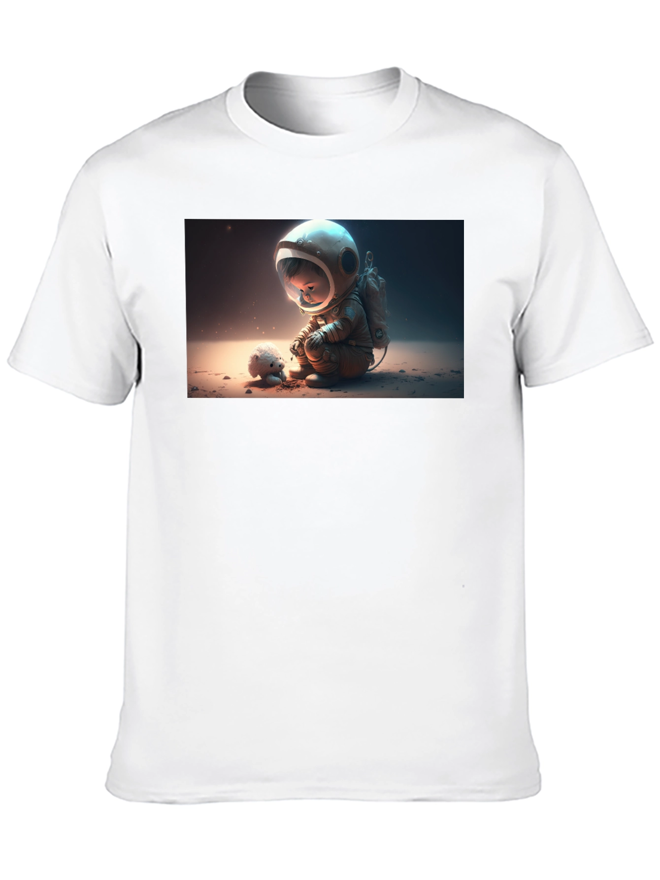 Astronaut Kid Graphic T-Shirt