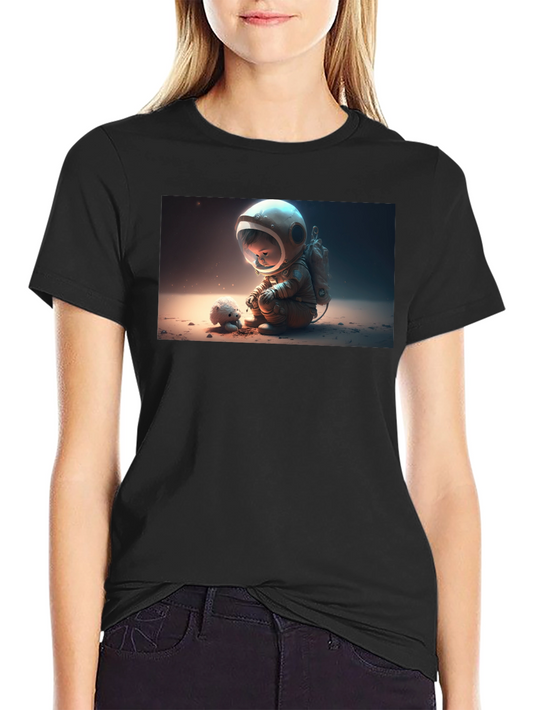 Astronaut Kid Graphic T-Shirt