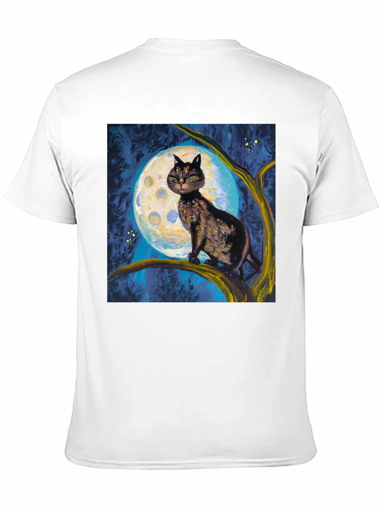 Black Cat Moon T-Shirt