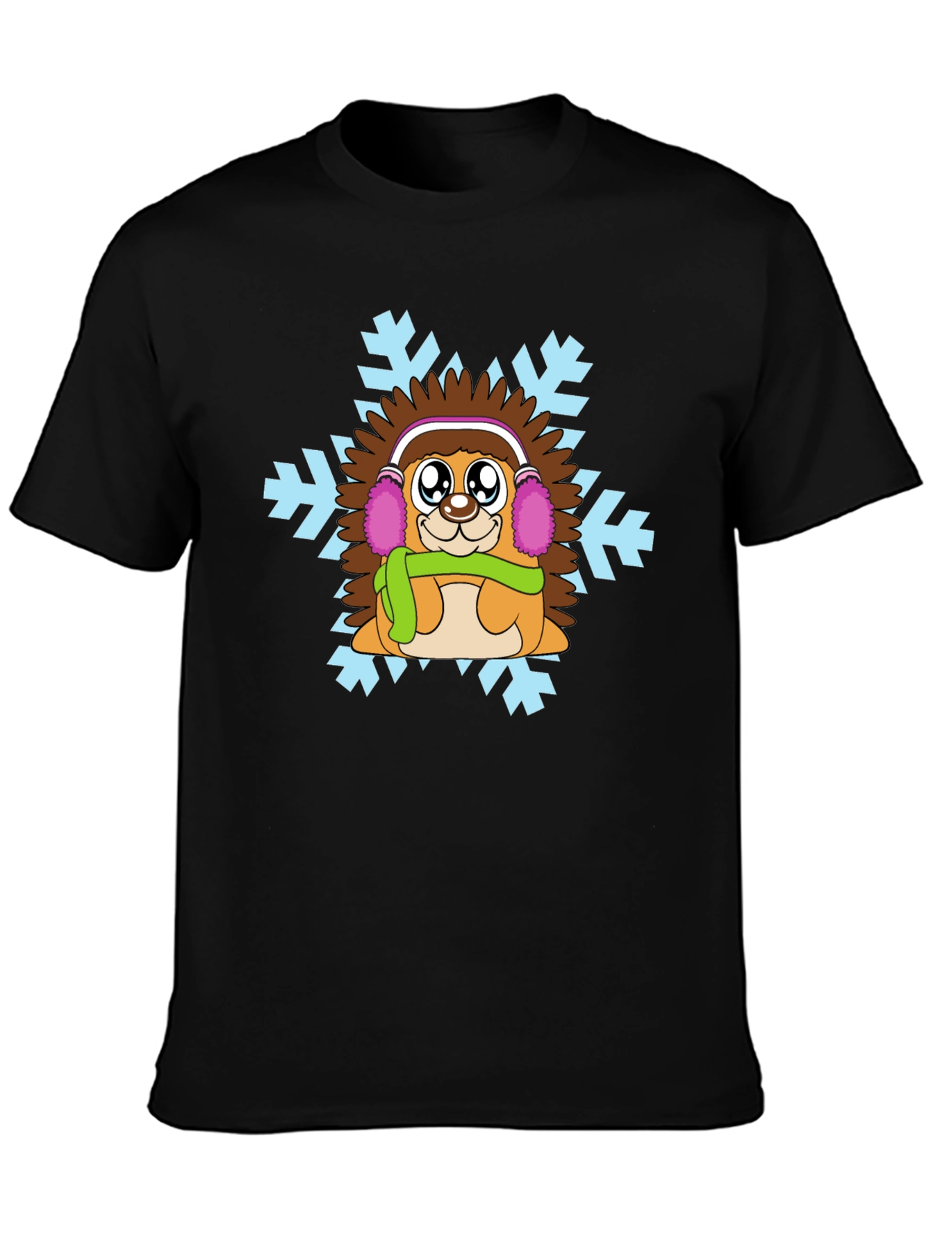 Winter Hedgehog Graphic Tee