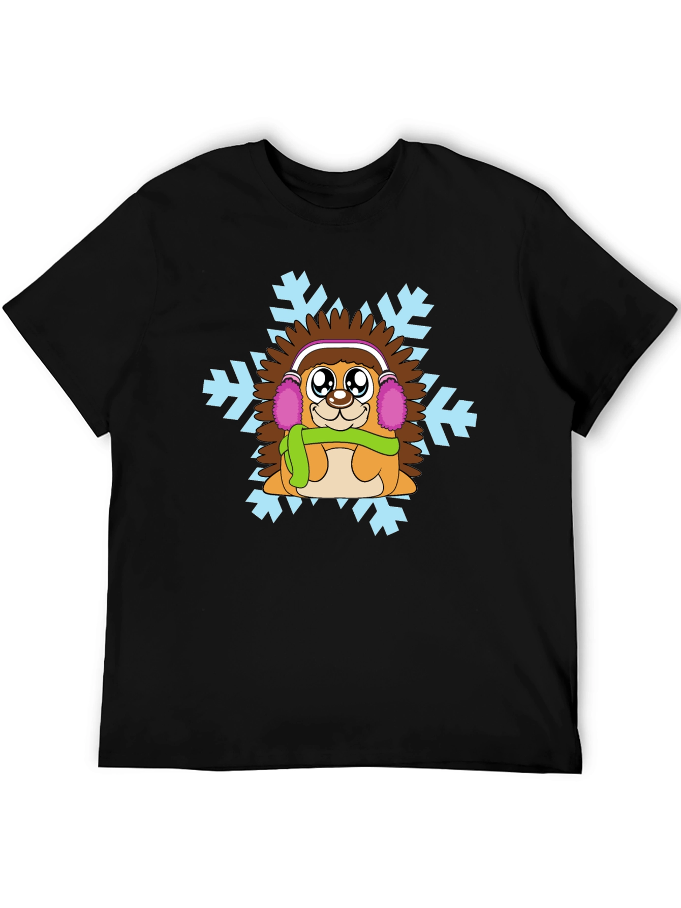 Winter Hedgehog Graphic Tee