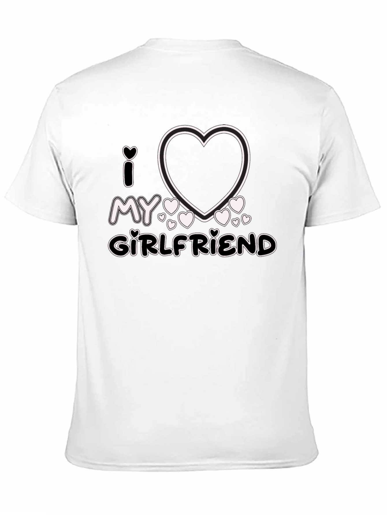 I Heart My Girlfriend T-Shirt - Black