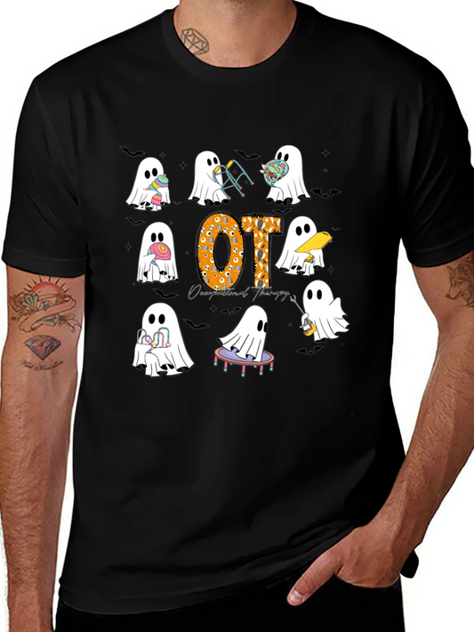 Occupational Therapy Halloween Ghost T-Shirt