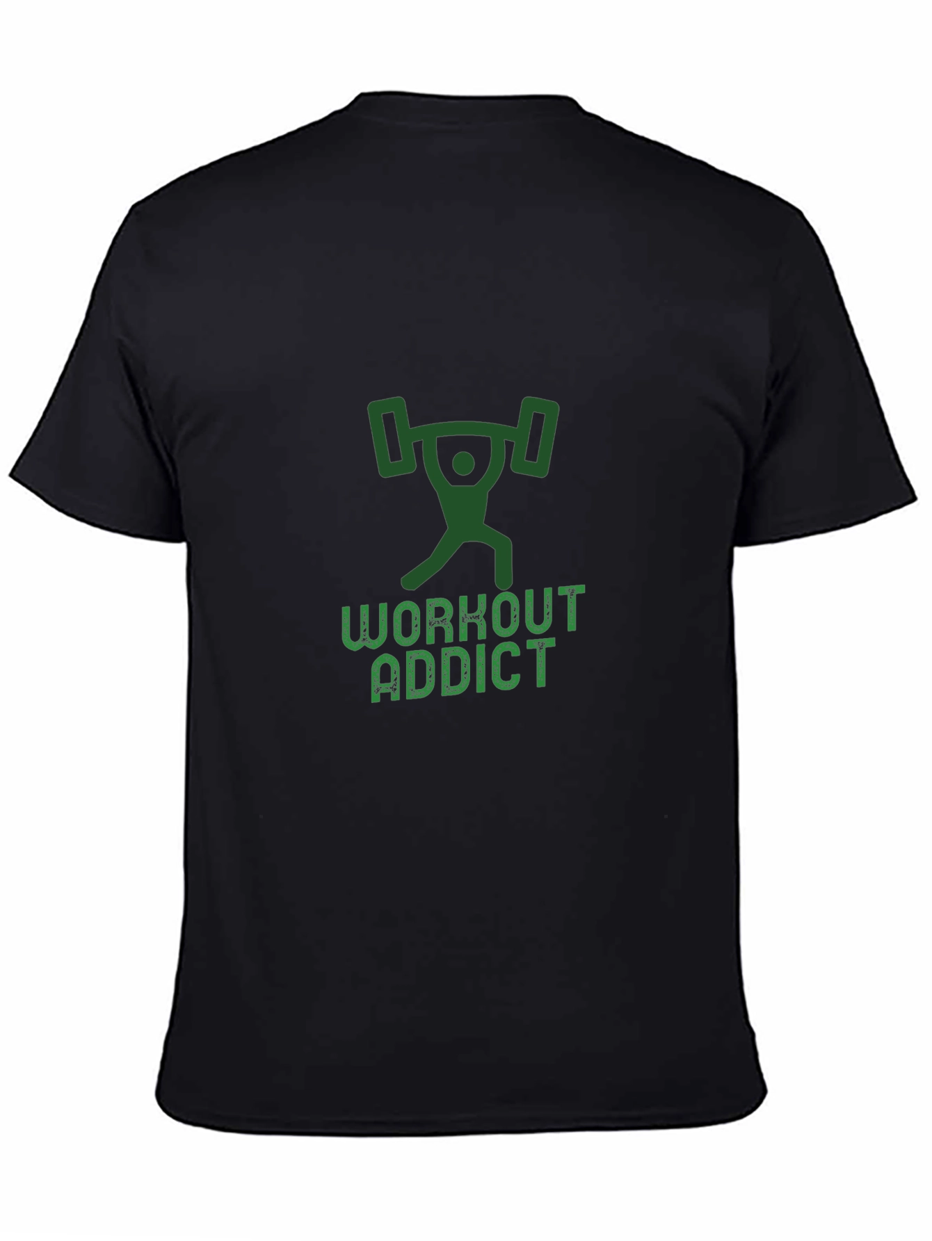Workout Addict Black T-Shirt