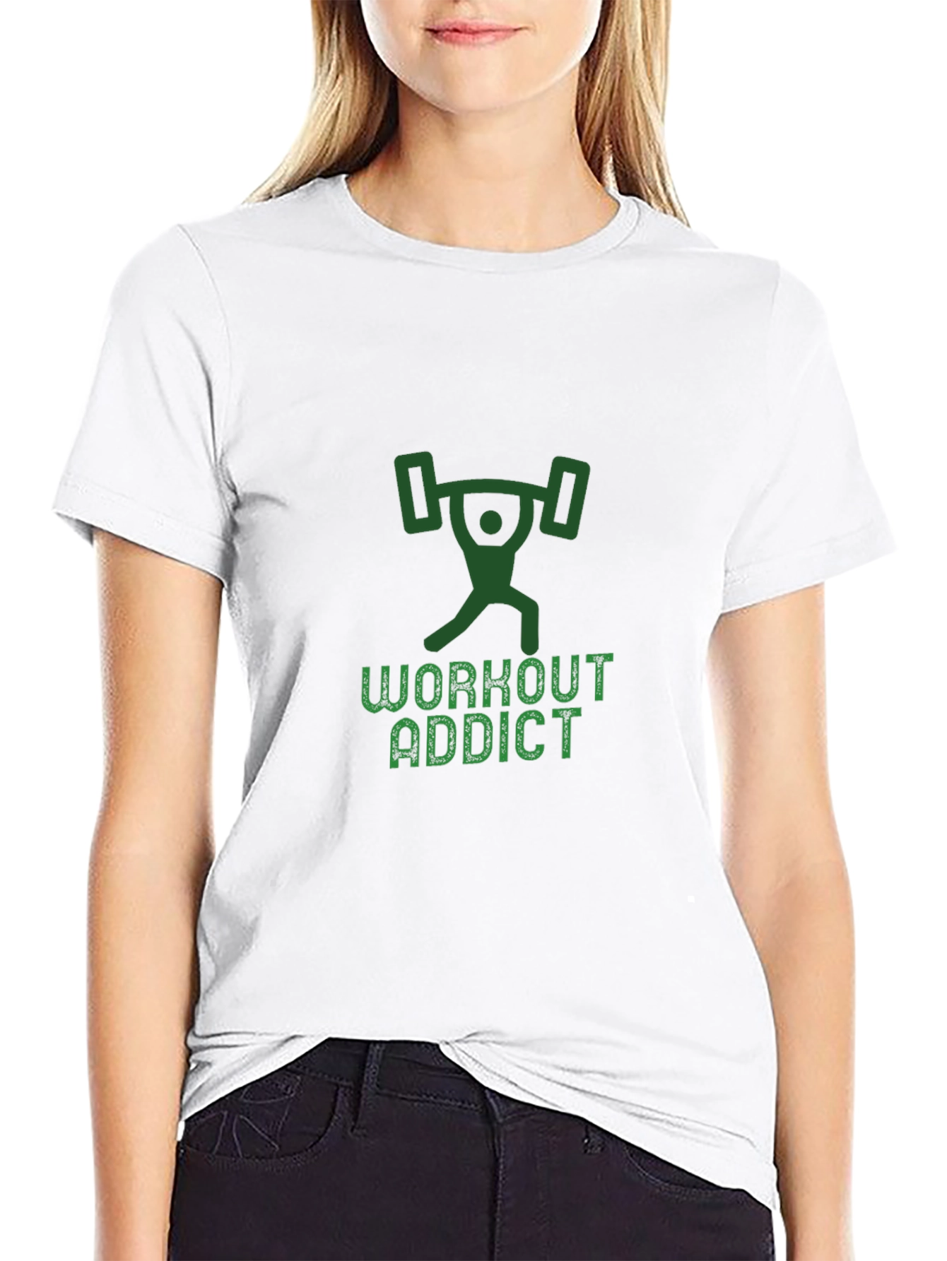 Workout Addict Black T-Shirt