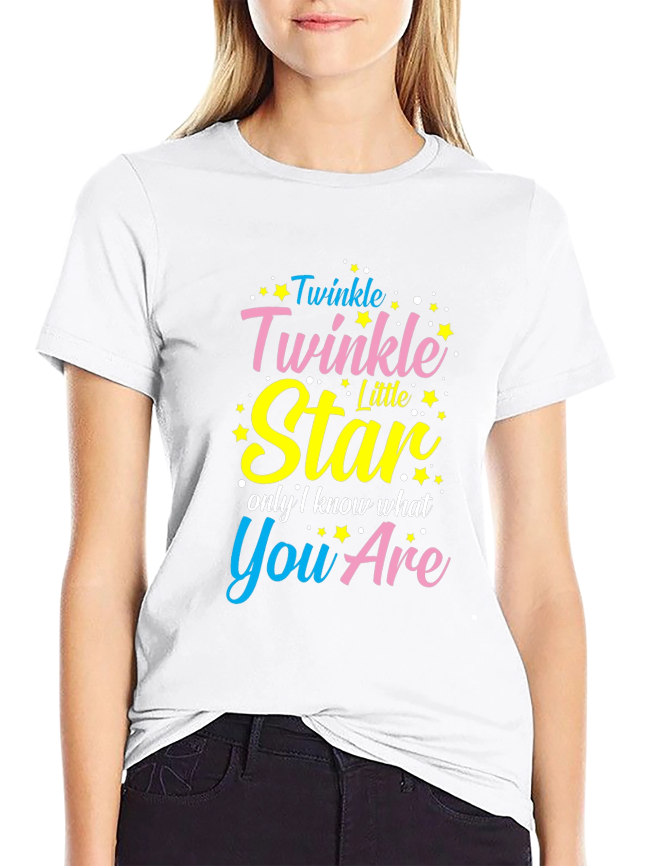 Twinkle Star T-Shirt - Gender Reveal Party Tee