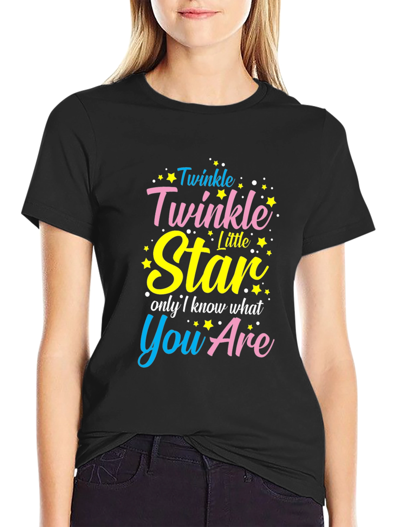 Twinkle Star T-Shirt - Gender Reveal Party Tee