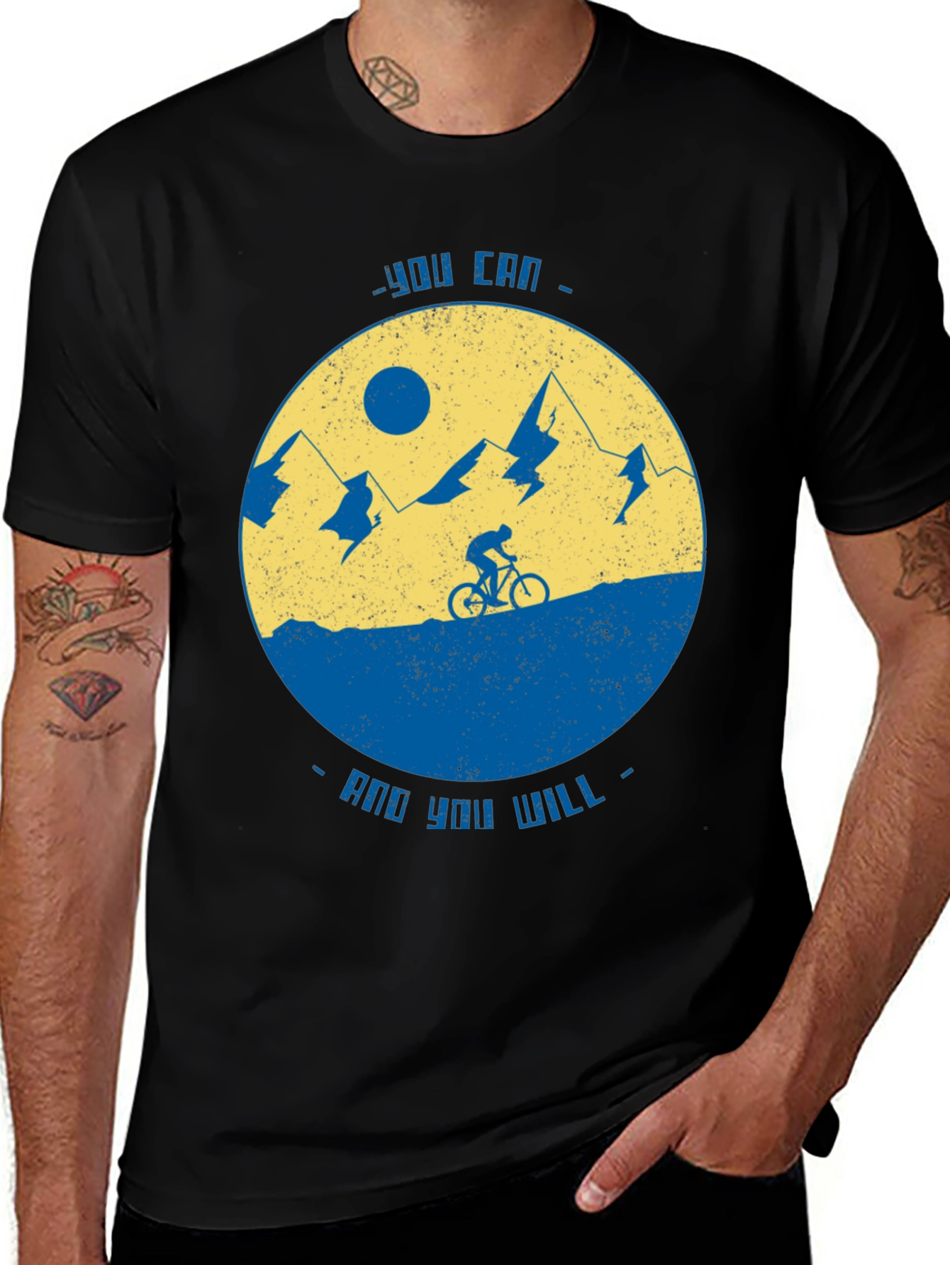 You Can & You Will Mountain Bike T-Shirt