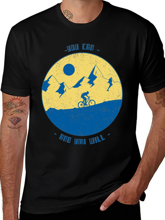 You Can & You Will Mountain Bike T-Shirt