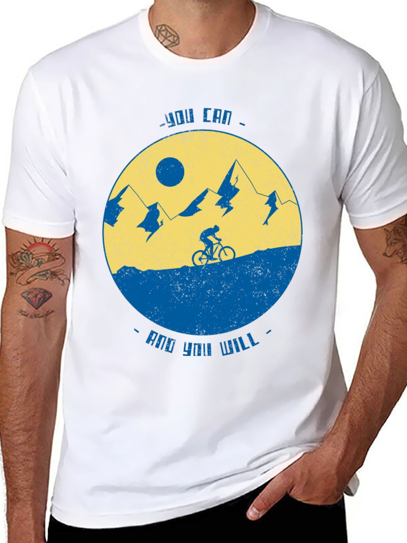 You Can & You Will Mountain Bike T-Shirt
