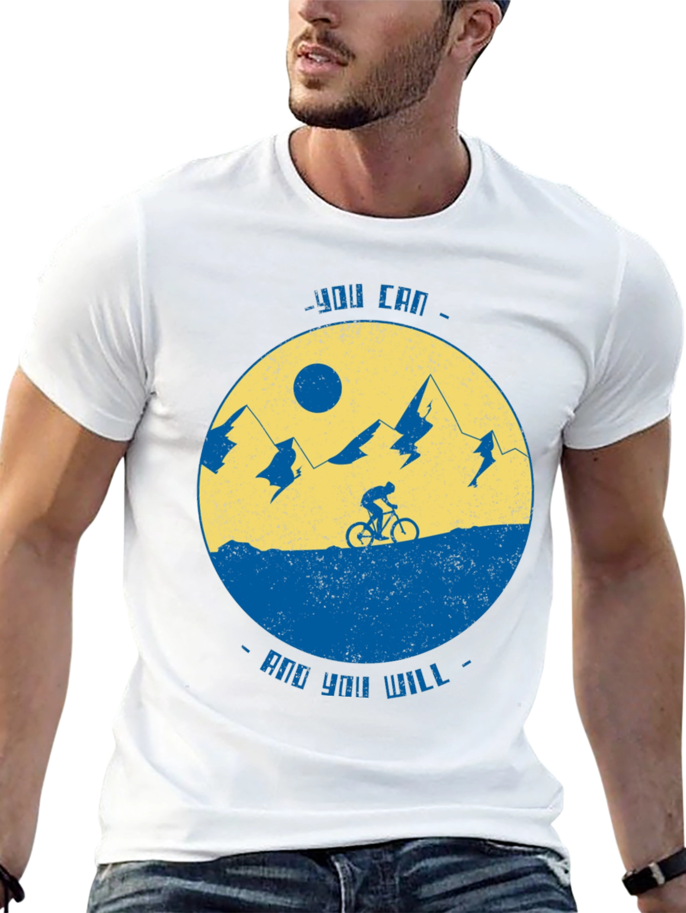 You Can & You Will Mountain Bike T-Shirt