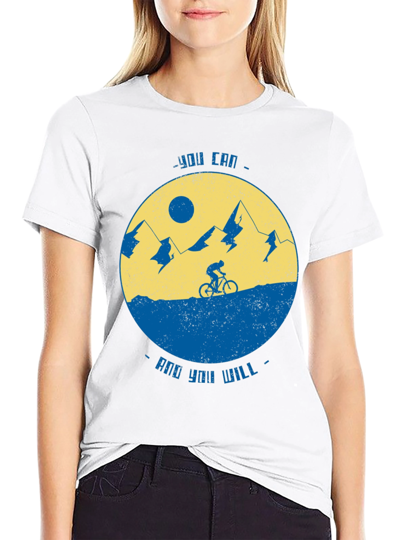 You Can & You Will Mountain Bike T-Shirt