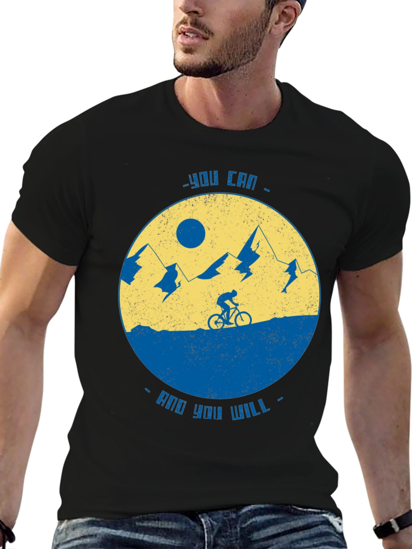 You Can & You Will Mountain Bike T-Shirt
