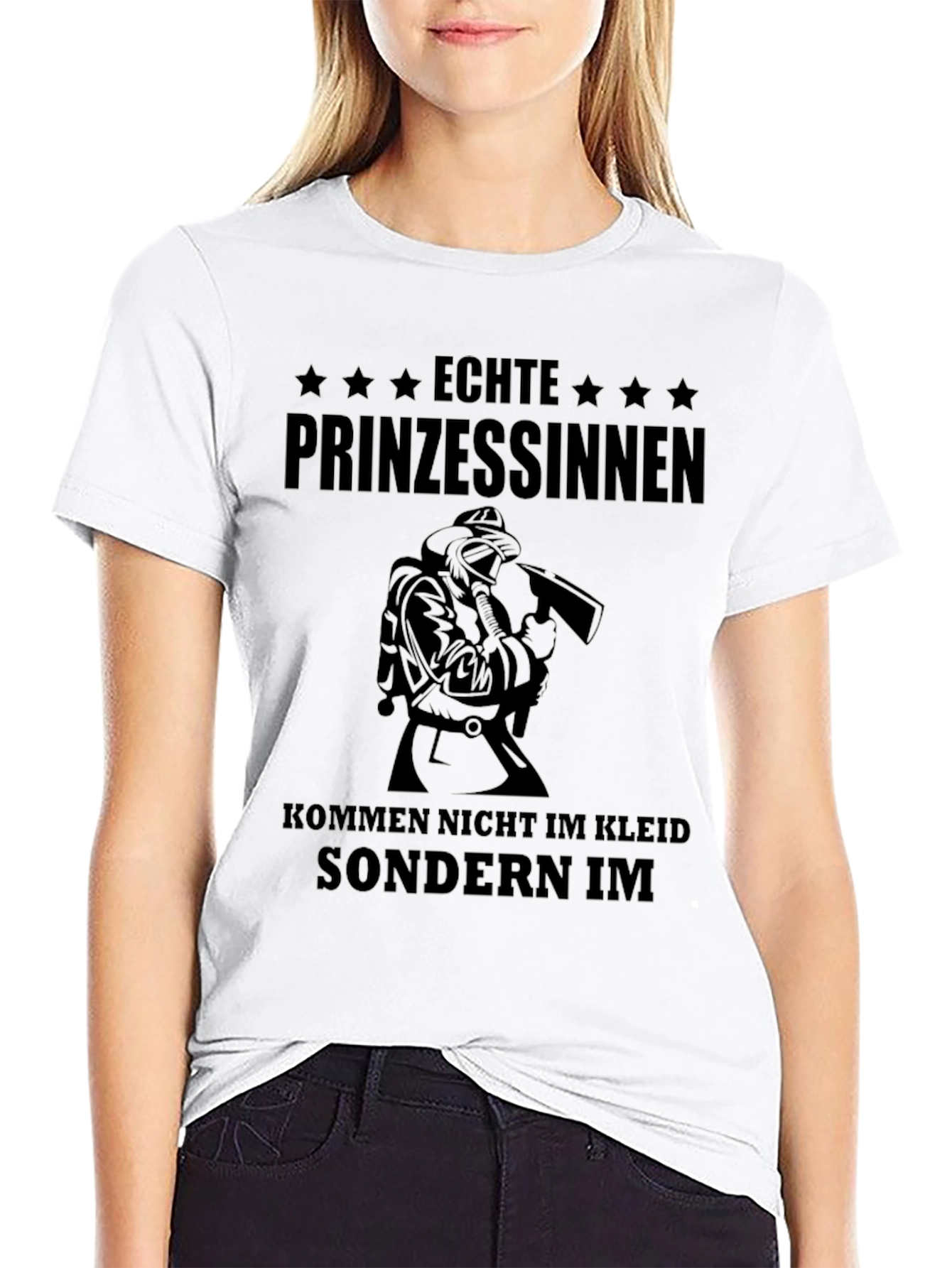 Echte Prinzessinnen Firefighter T-Shirt