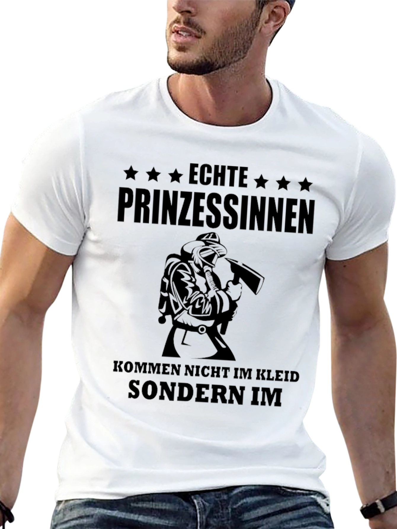 Echte Prinzessinnen Firefighter T-Shirt