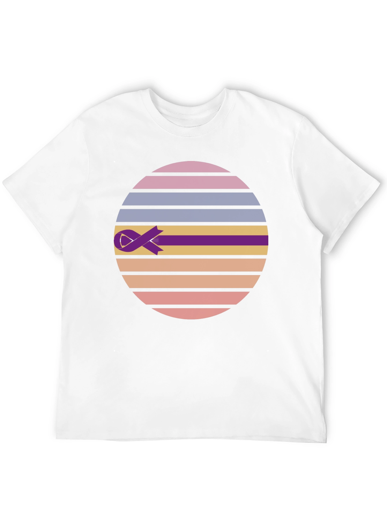 Retro Ribbon Awareness Tee