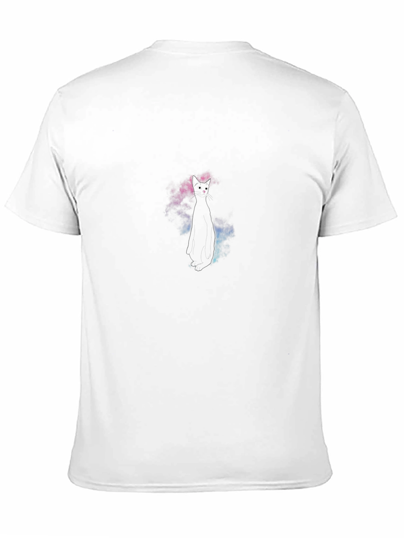 Galaxy Cat T-Shirt - Unique Black Tee