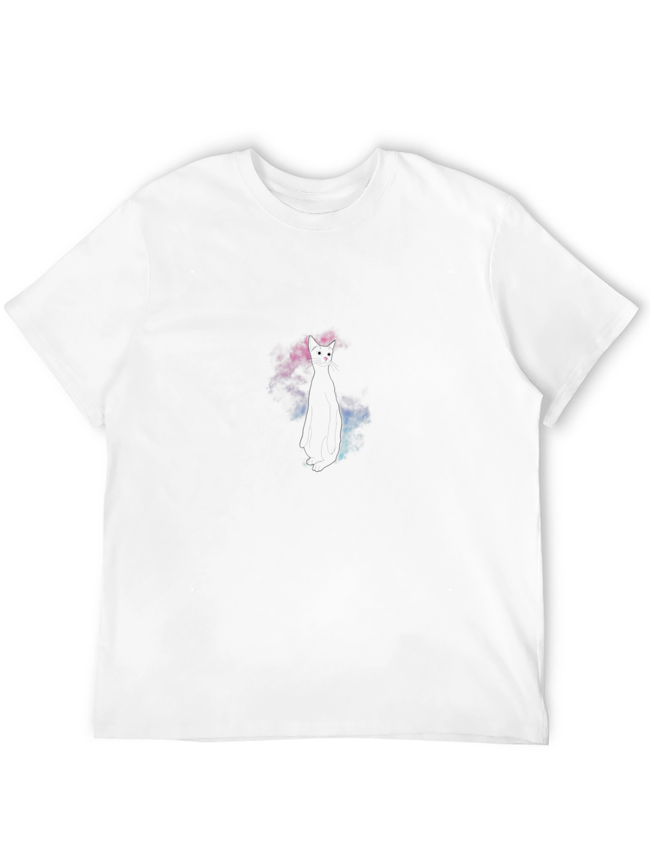 Galaxy Cat T-Shirt - Unique Black Tee