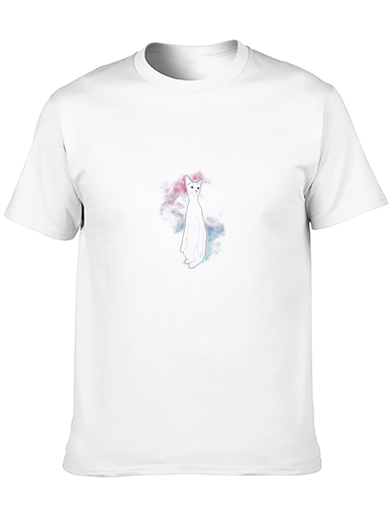 Galaxy Cat T-Shirt - Unique Black Tee