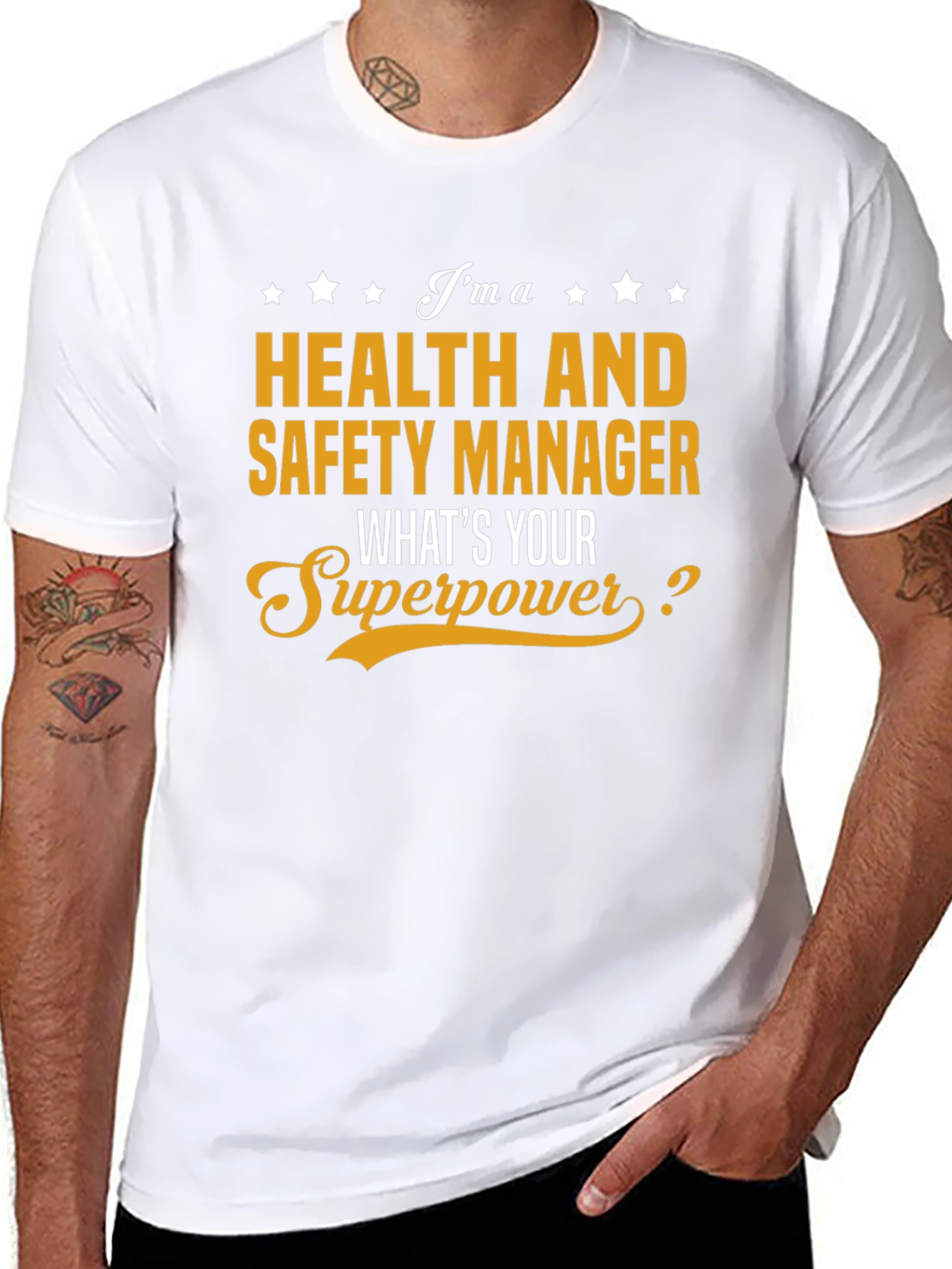 Health & Safety Manager Superpower T-Shirt