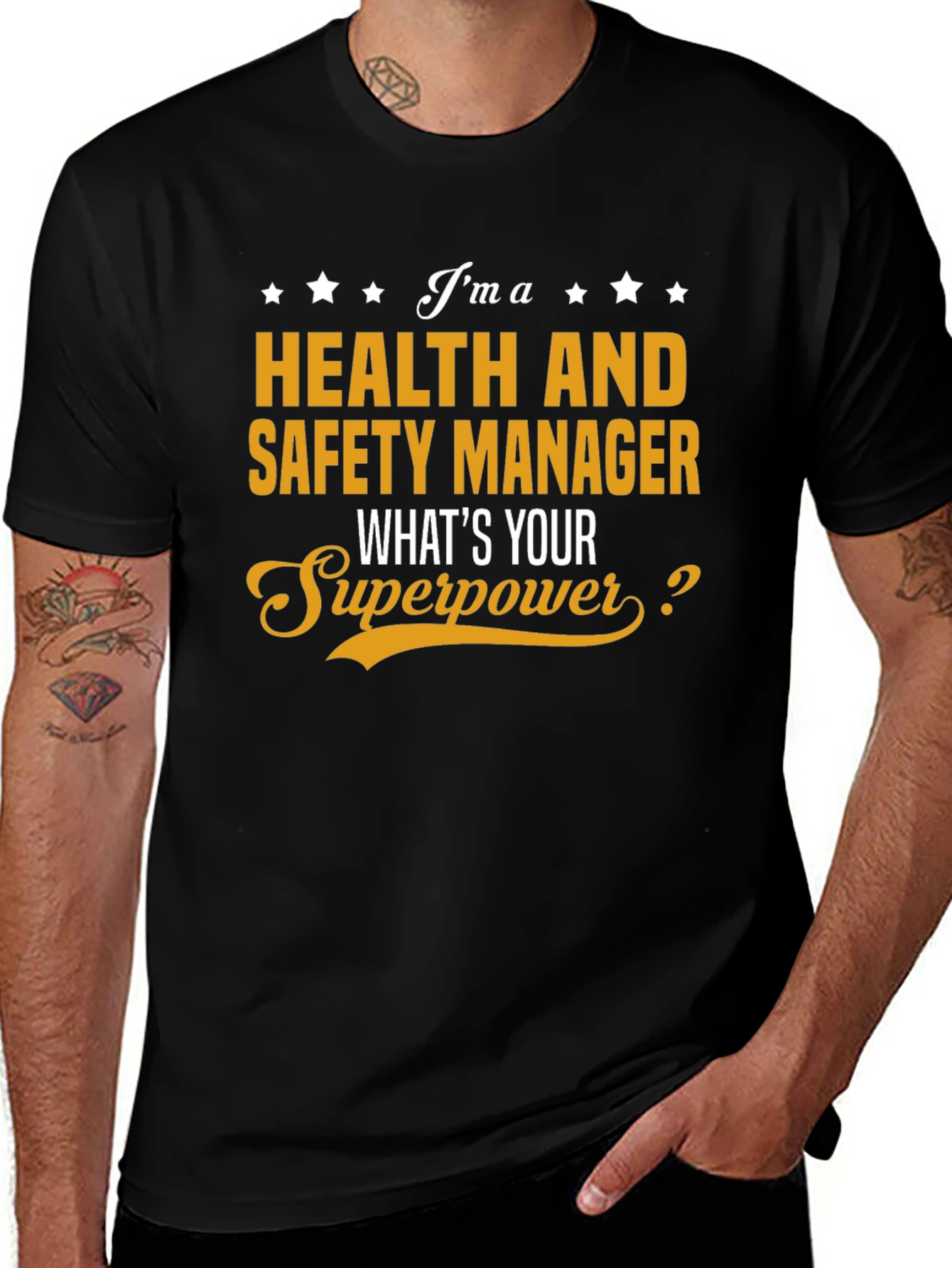 Health & Safety Manager Superpower T-Shirt