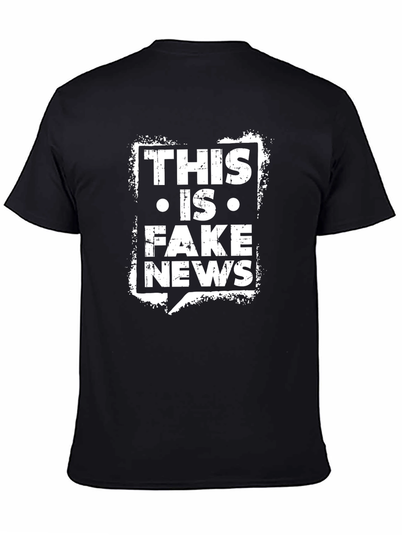 This is Fake News Black T-Shirt