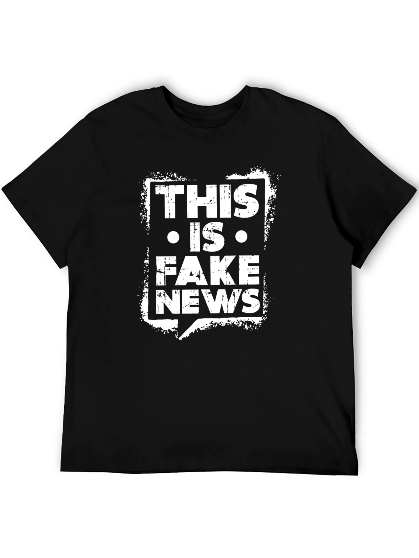This is Fake News Black T-Shirt