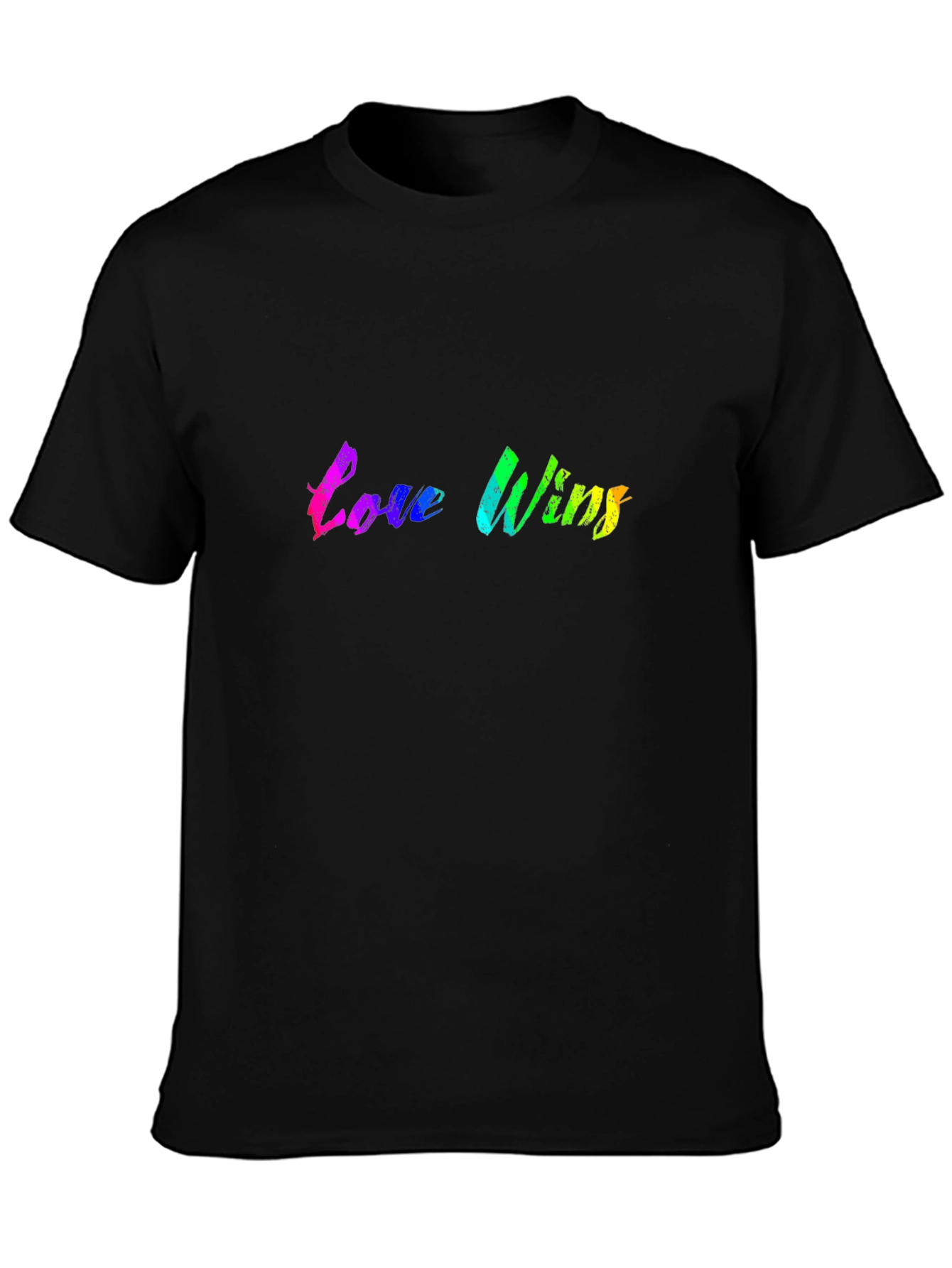 Love Wins Rainbow Graphic T-Shirt