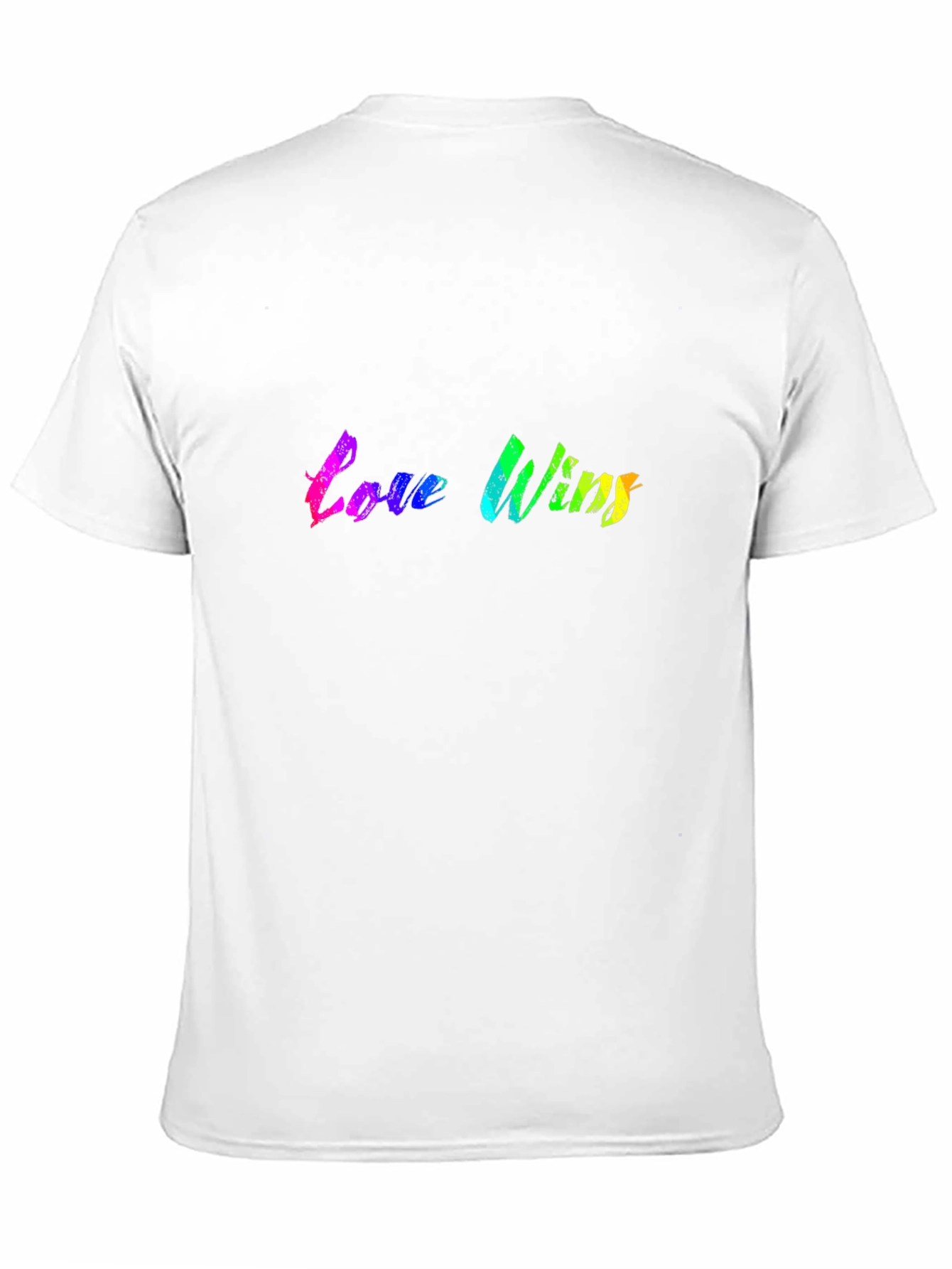 Love Wins Rainbow Graphic T-Shirt