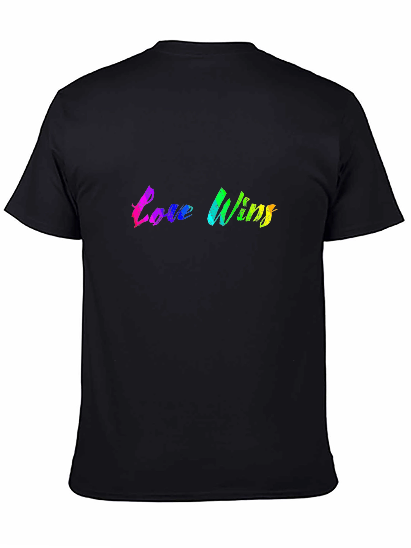 Love Wins Rainbow Graphic T-Shirt
