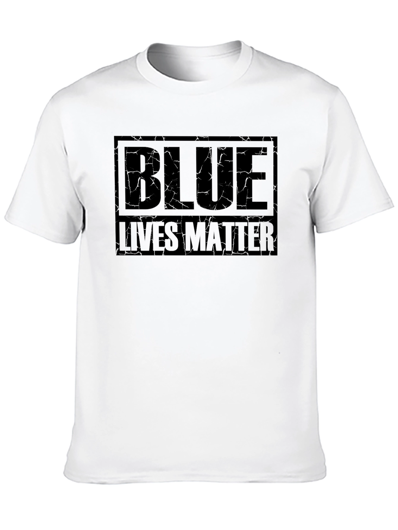 Blue Lives Matter Black T-Shirt