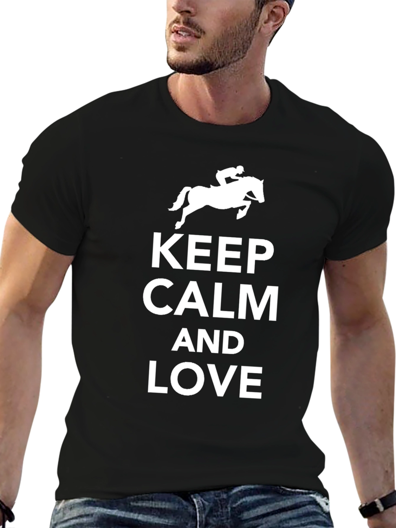 Keep Calm and Love Horses T-Shirt