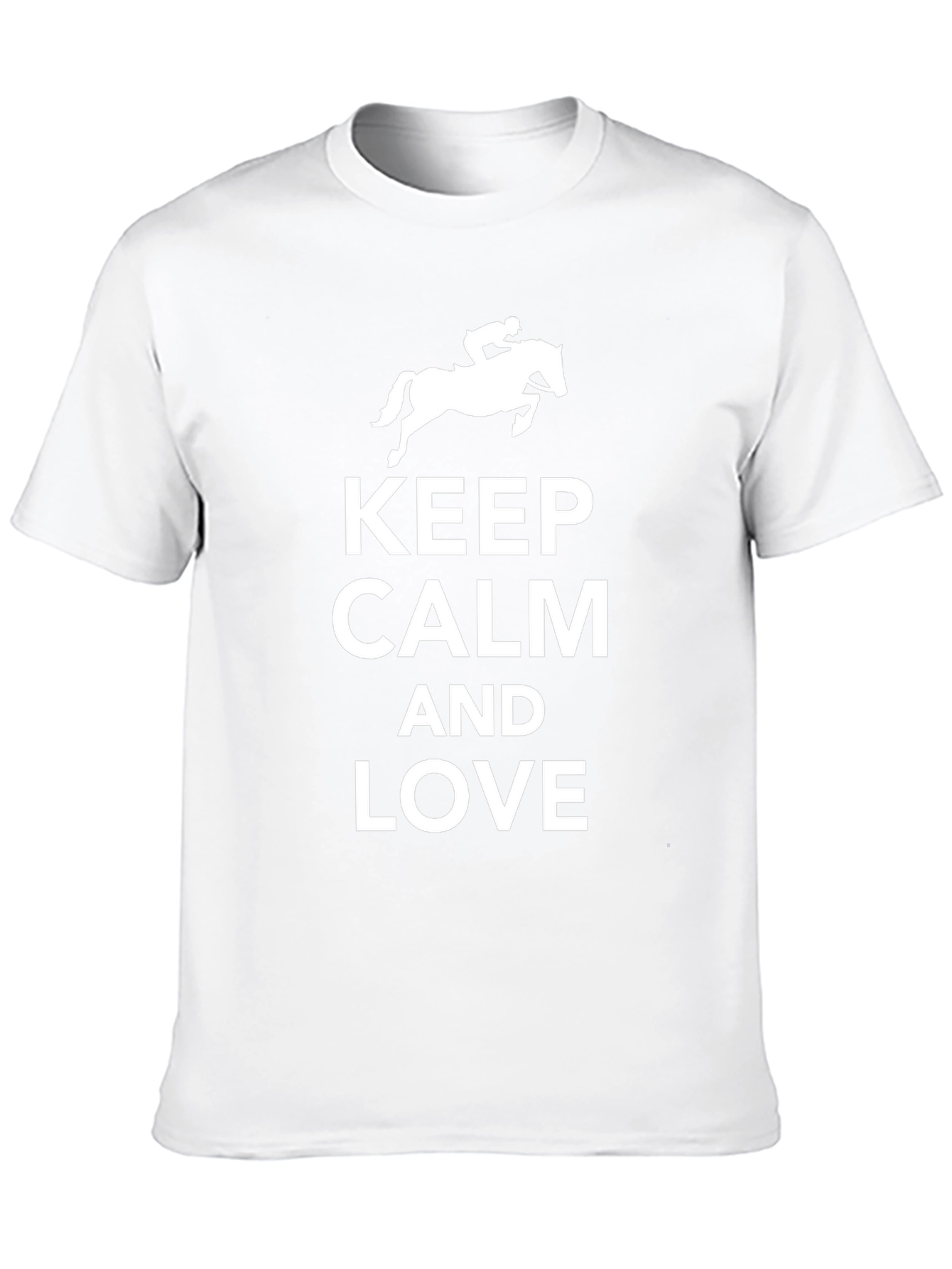 Keep Calm and Love Horses T-Shirt