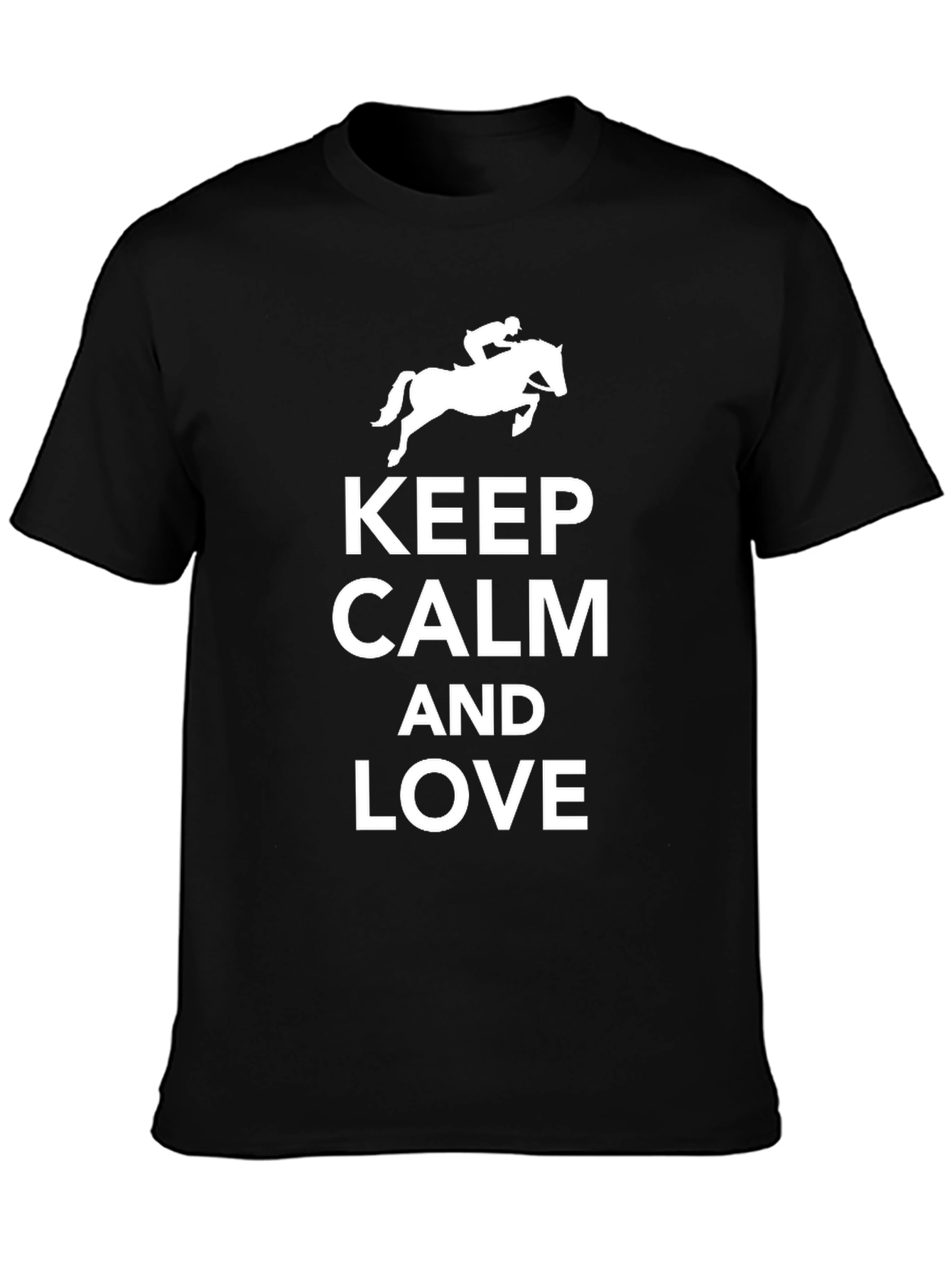 Keep Calm and Love Horses T-Shirt