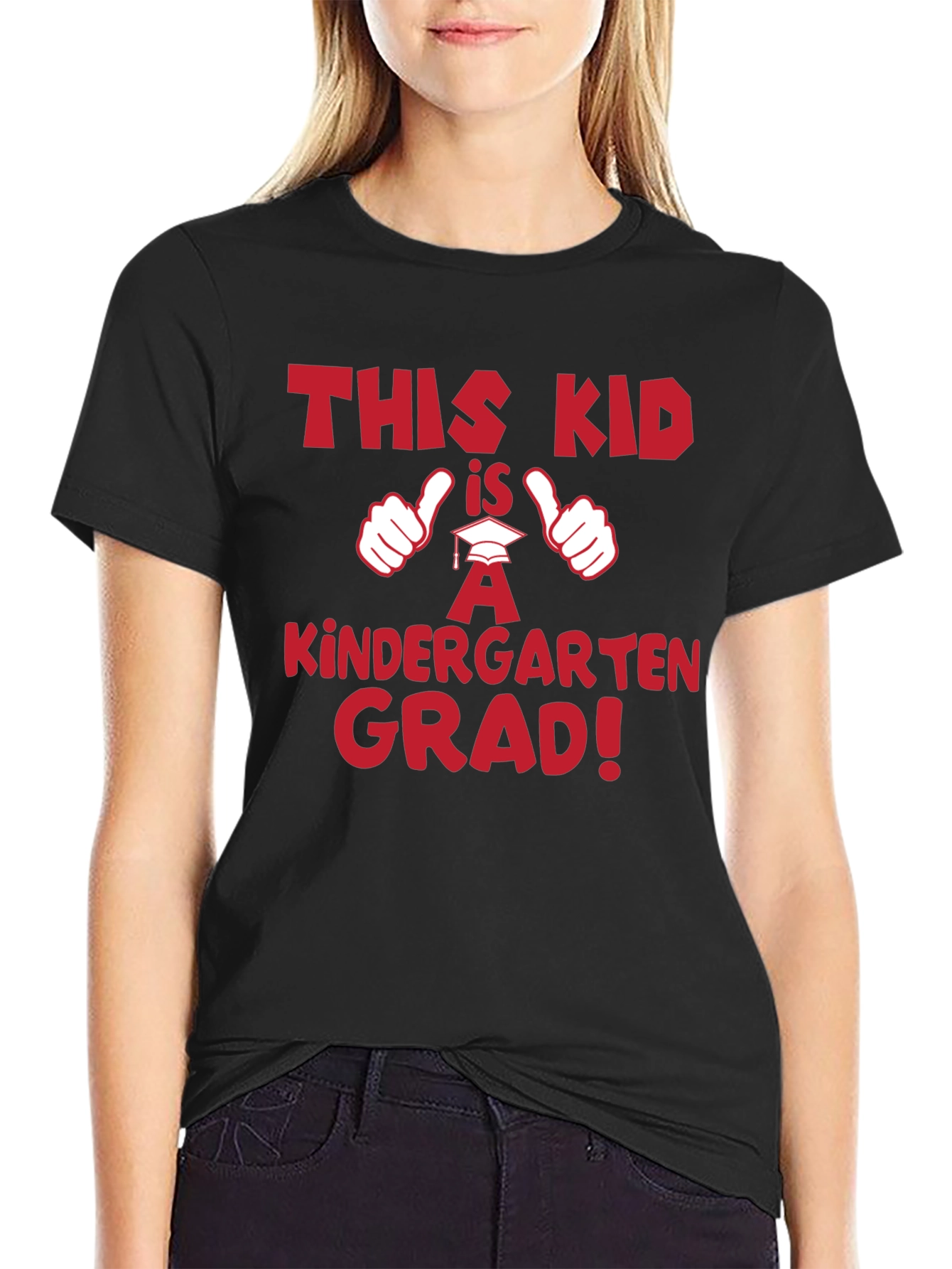 Kindergarten Grad T-Shirt: This Kid Is a Grad!